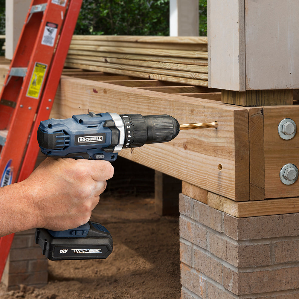 Rockwell cordless drill discount 18v