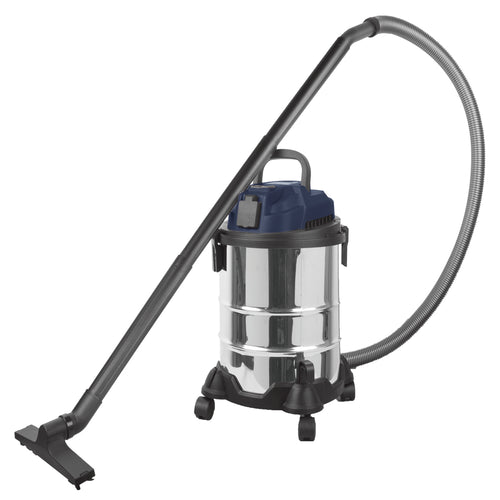 ROCKWELL 20L STAINLESS STEEL WET & DRY VACUUM