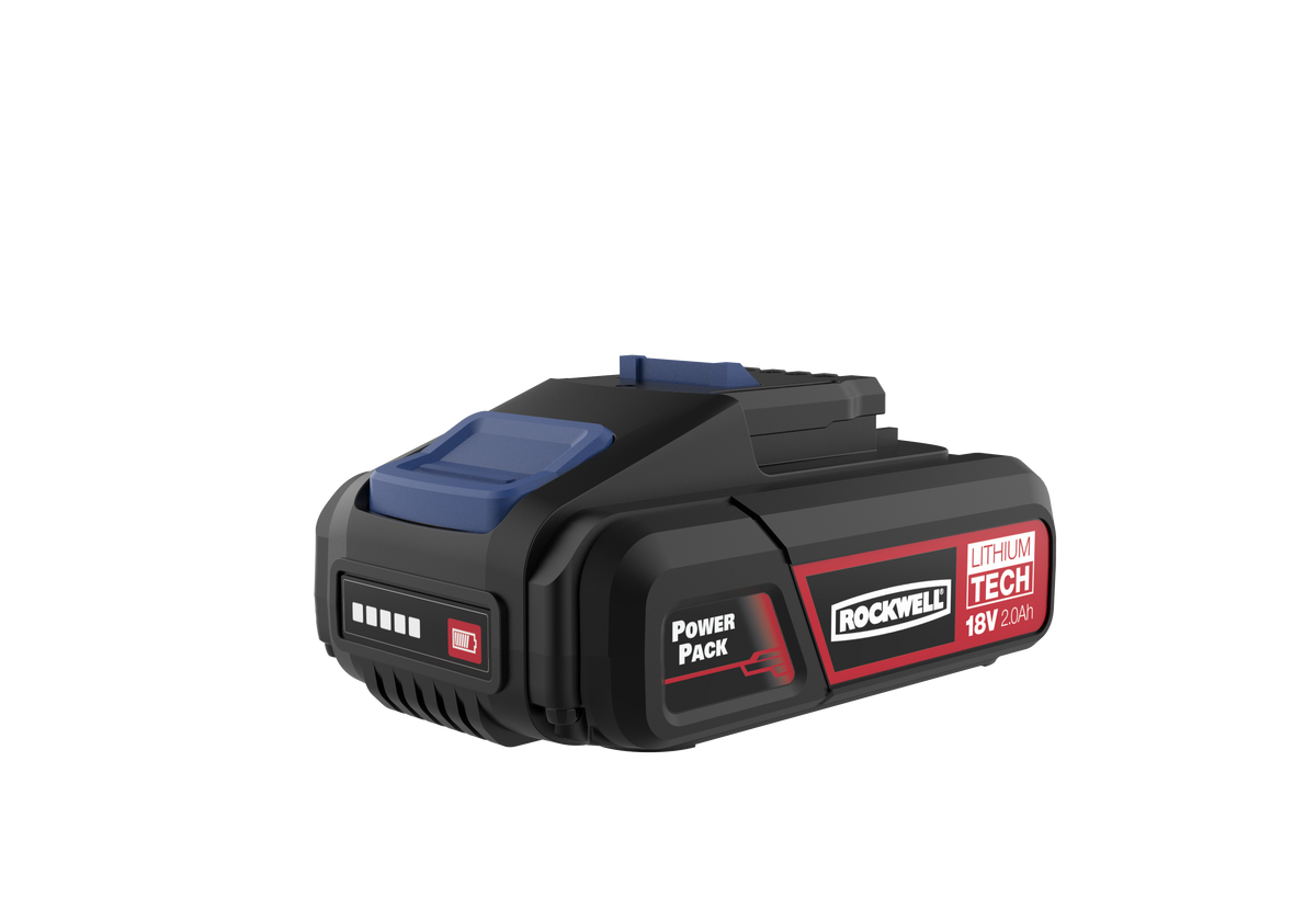 Lithiumtech ROCKWELL 18V 2.0Ah POWER PACK LITHIUMTECH BATTERY - RW9807 – rockwelltools